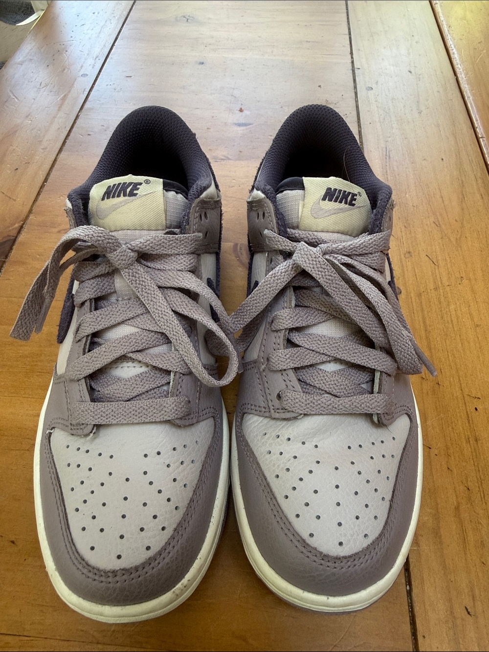 Nike Women’s Low-Top Sneakers in Purple and Light Purple